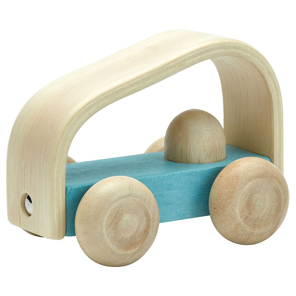 Plan Toys - Wooden Vroom Truck - Blue