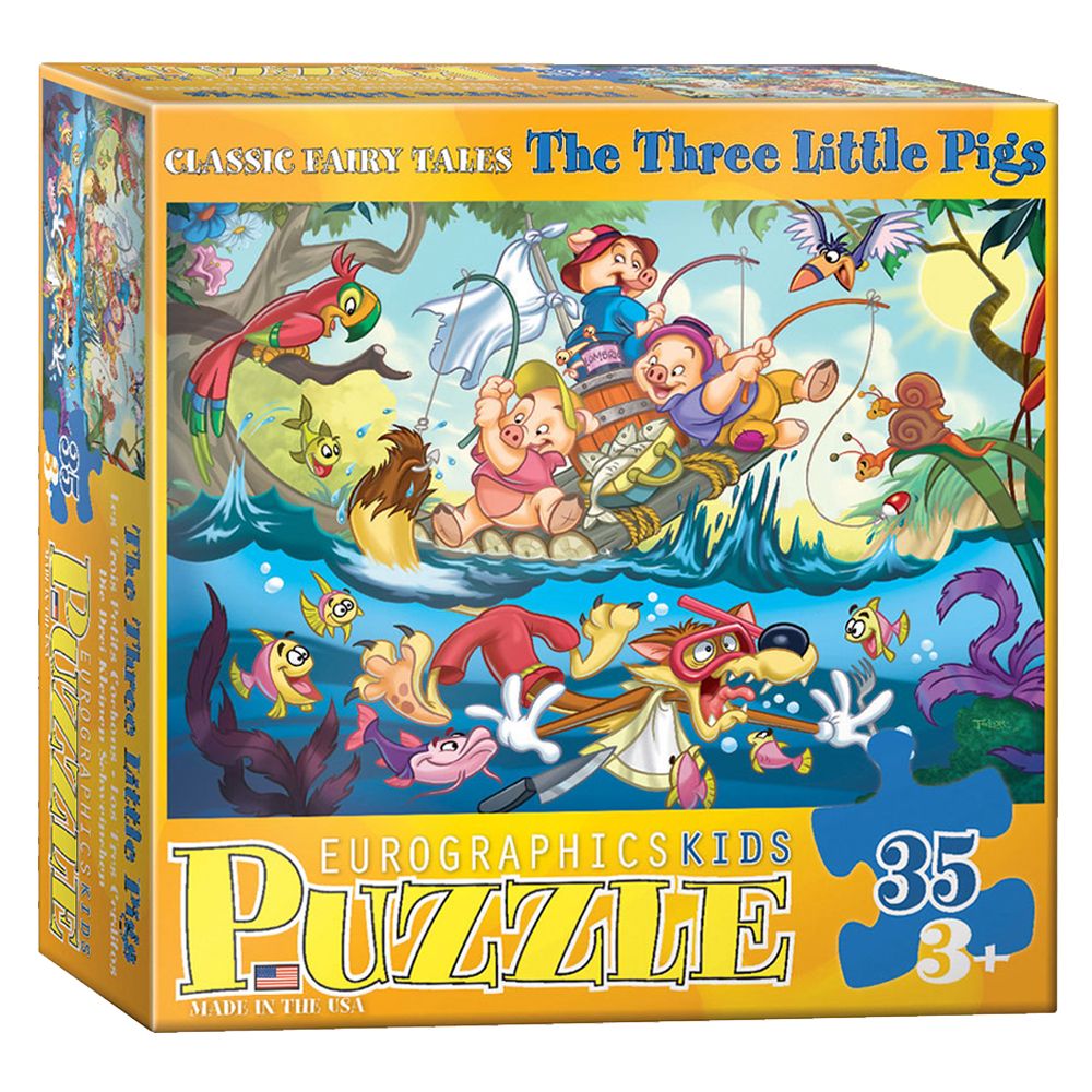 EuroGraphics Toys - The Three Little Pigs Puzzle