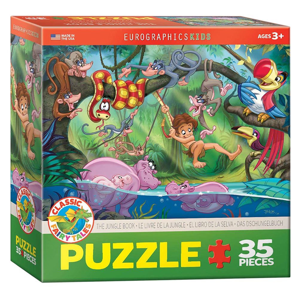 EuroGraphics Toys - The Jungle Puzzle Book