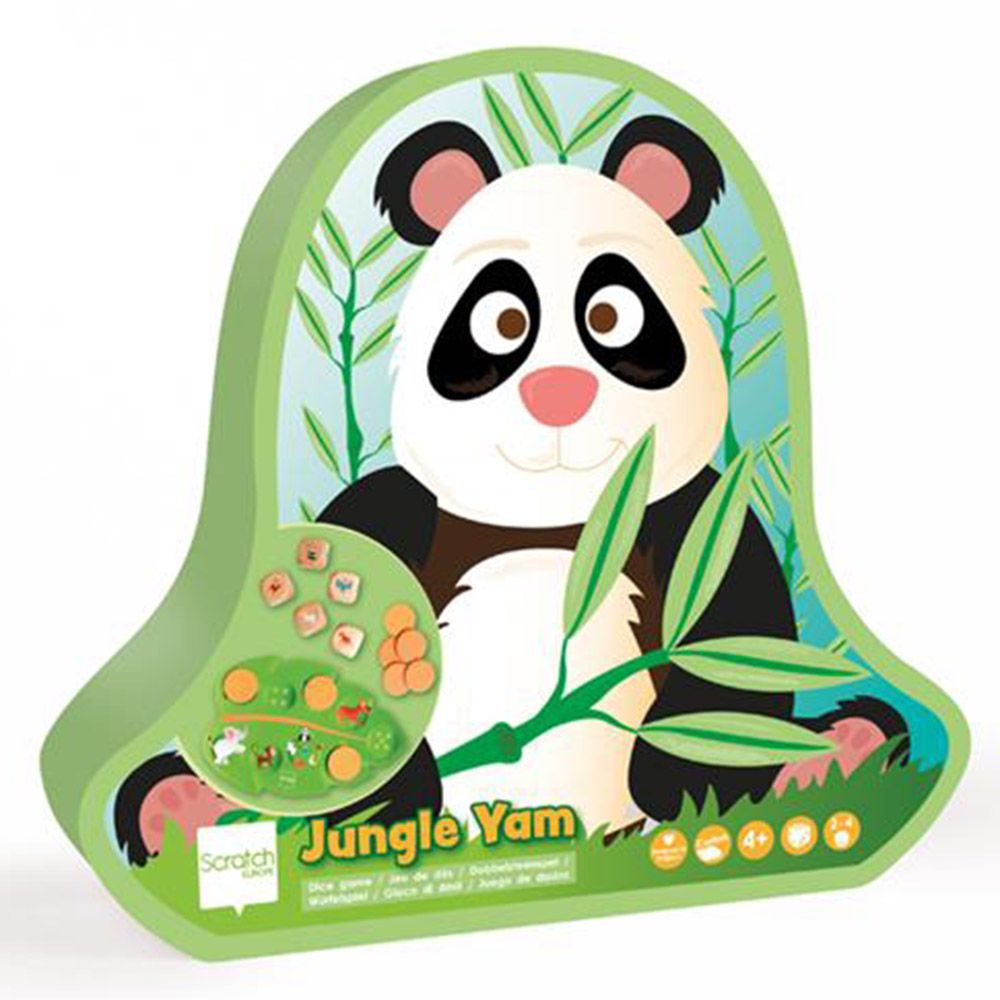 Scratch Europe - Jungle Yam Yahtzee Board Game