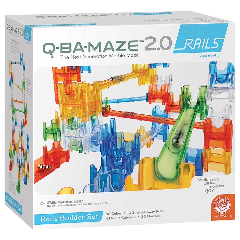 Mindware - Q-Ba-Maze - Rails Builder Set 