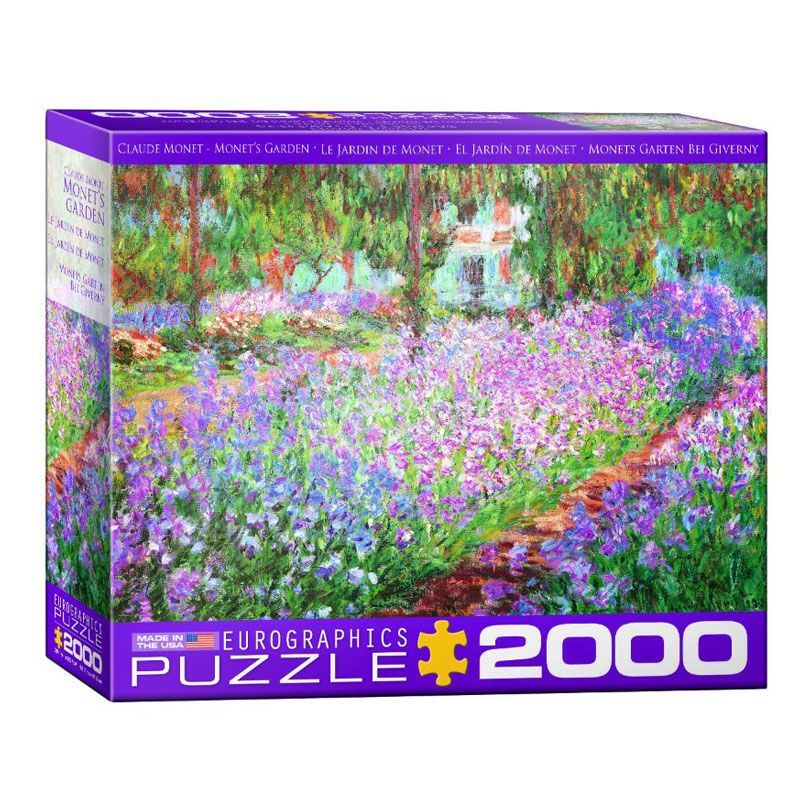 EuroGraphics Toys - Monet's Garden Puzzle 2000 Pcs