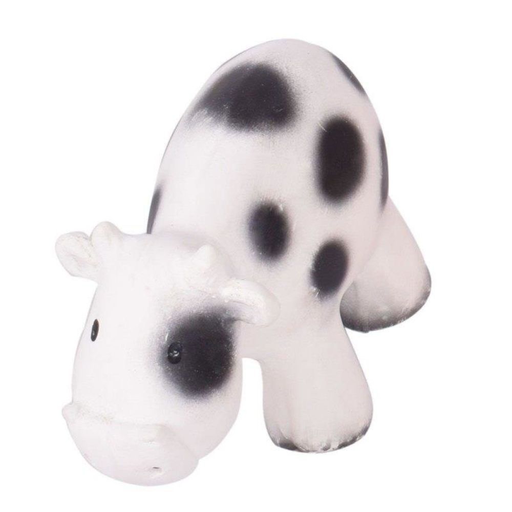 My First Tikiri Farm Cow Rattle Bath Toy Teether 9cm