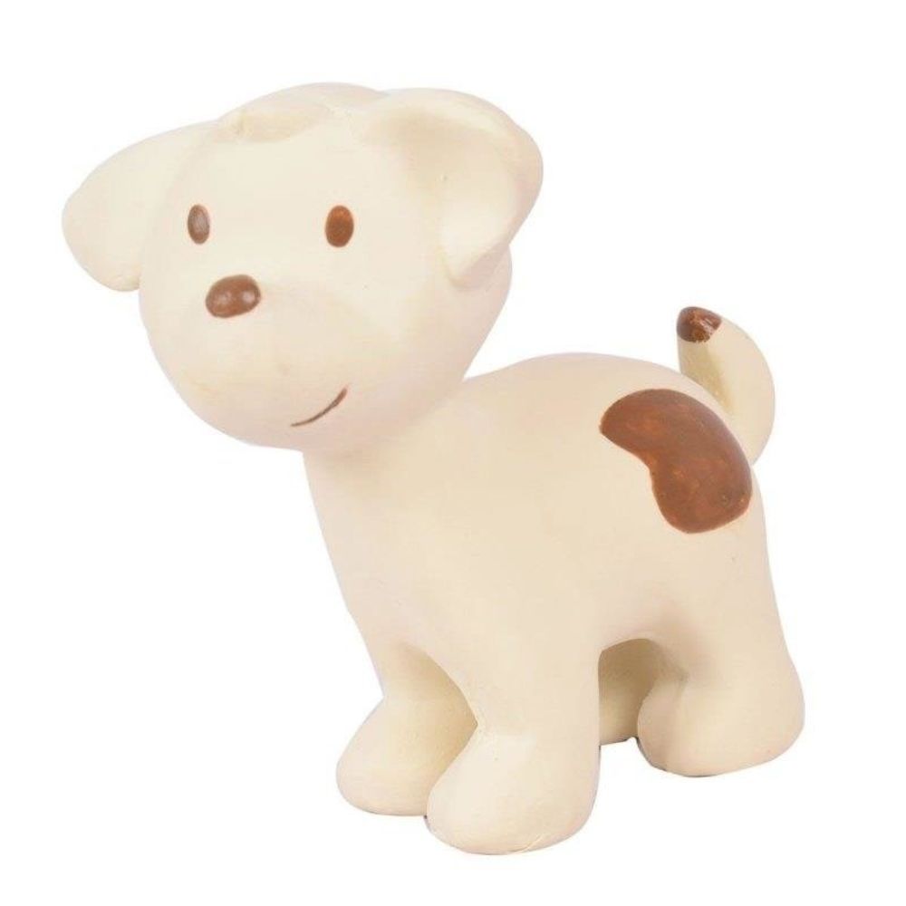 My First Tikiri Farm Puppy Rattle Bath Toy Teether 10cm