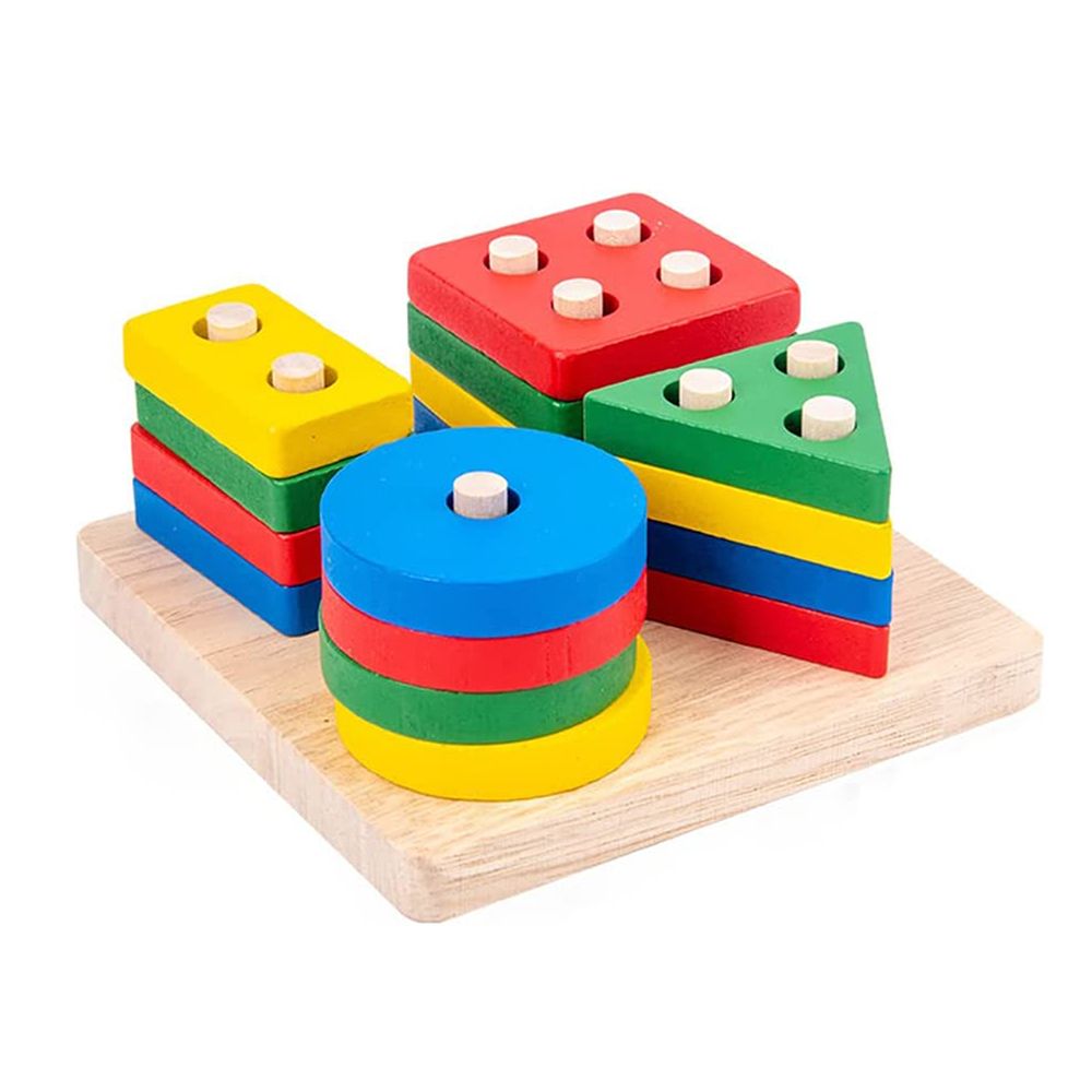 Cherubs - Kids Wooden Stacking Toys & Shapes