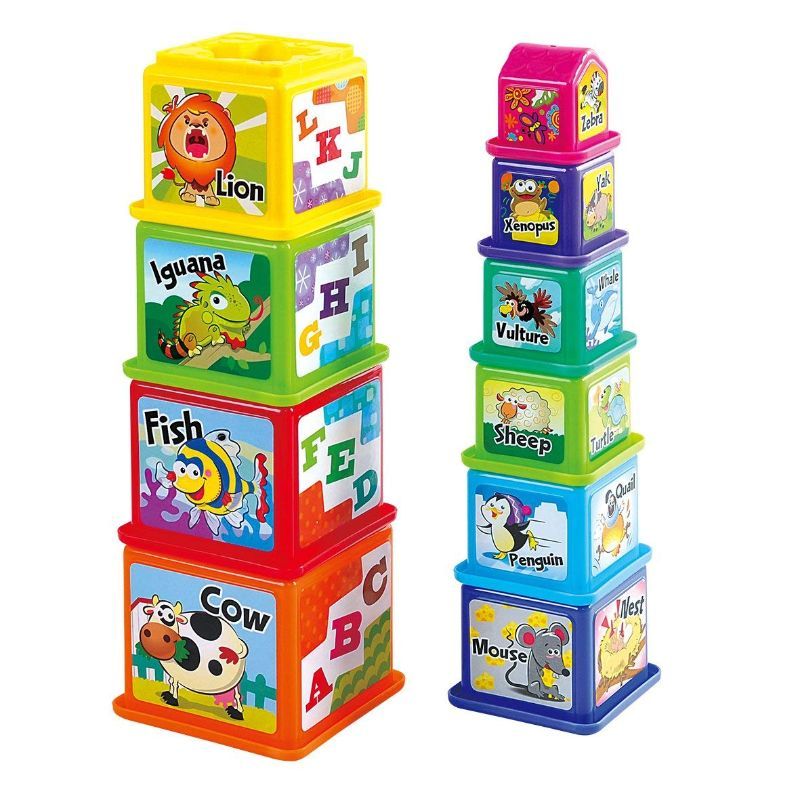 PlayGo - Stick & Stack Blocks