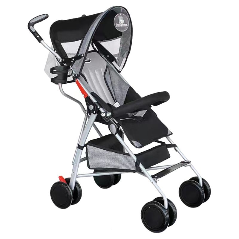 Bebesitos - Umbrella Lightweight Stroller W/ Multi Reclining Seat - Black