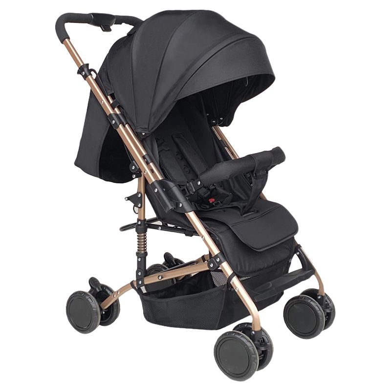 Bebesitos - Reversible Fast Folding Baby Stroller - Black