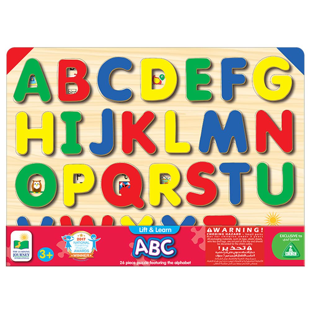 The Learning Journey - Lift & Learn ABC Puzzle