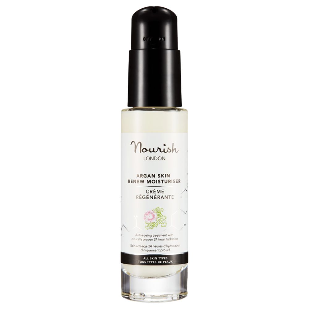 Nourish London - Argan Skin Renew Moisturiser - 50ml