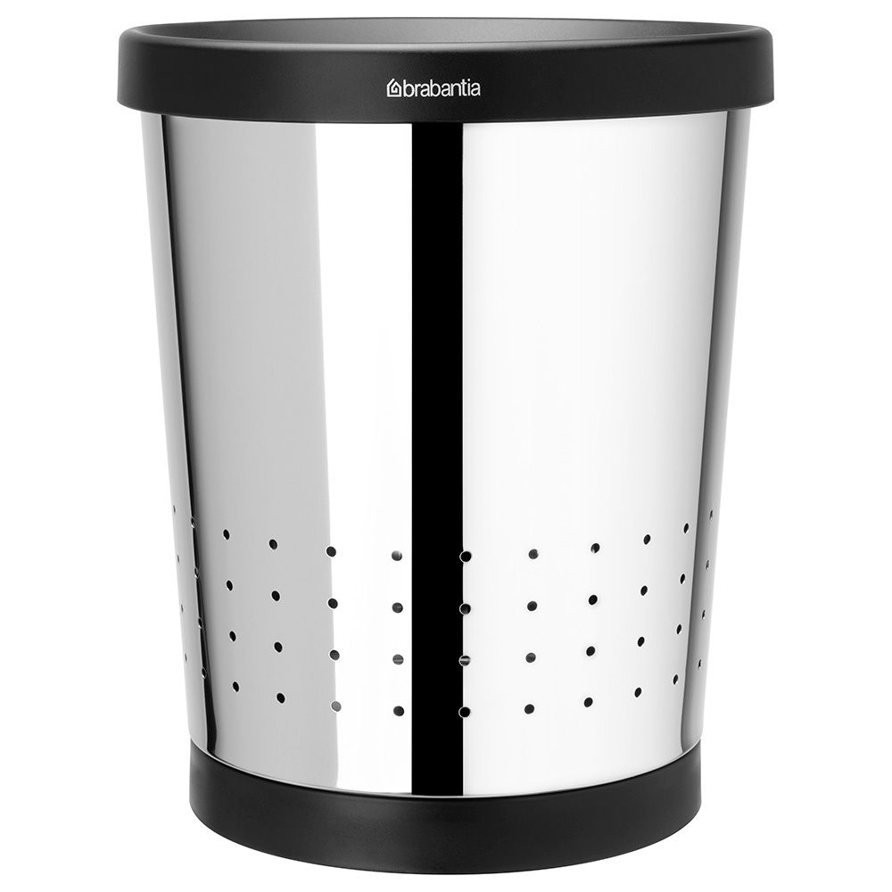 Brabantia - Waste Paper Bin 11L Conical - Brilliant Steel