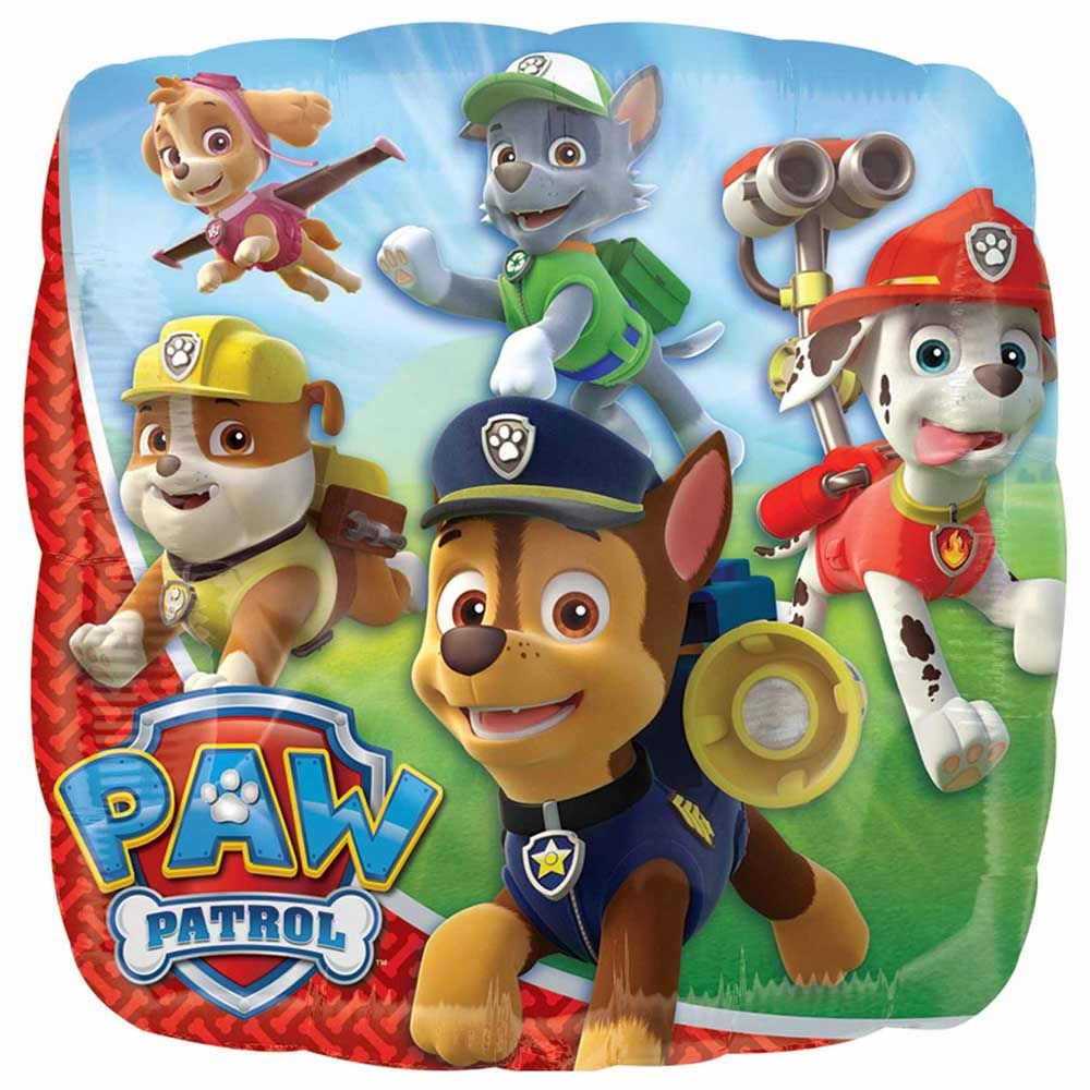 Paw Patrol - Square Foil Balloon 45.72cm