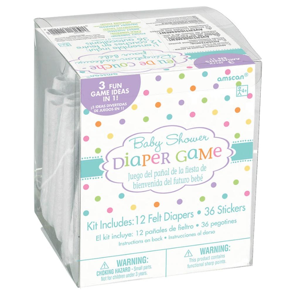 Amscan - Baby Shower Diaper Game