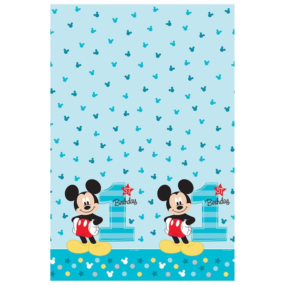 Mickey's Fun To Be One Plastic Tablecover