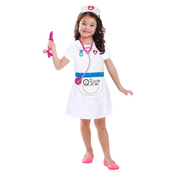 Toddler Nurse Role Play Set Career Costume