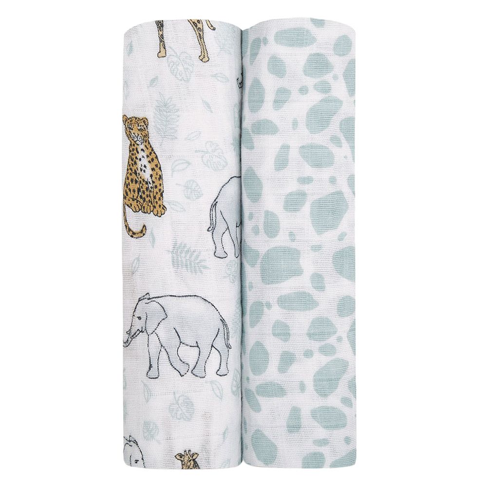 Aden + Anais - Jungle Classic Swaddle Pack of 2