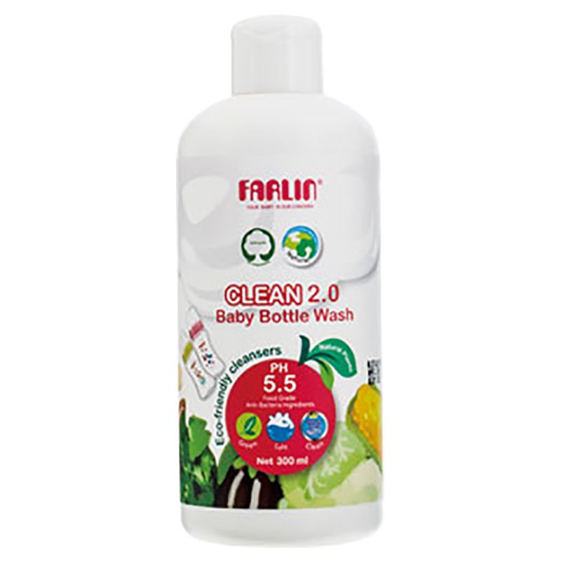 Farlin - Clean 2.0 Bottle Wash Flip Top Cap 300ml