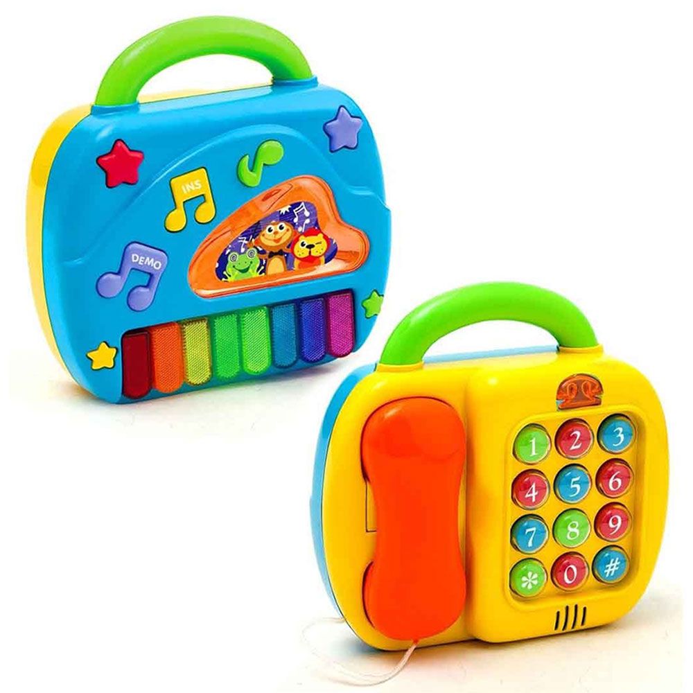 PlayGo - 2in1 Telephone & Piano