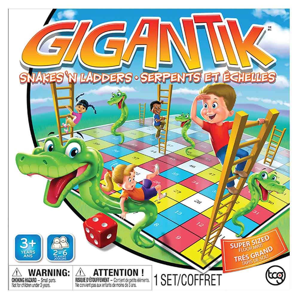 TCG - Gigantik Snakes & Ladder Board Game