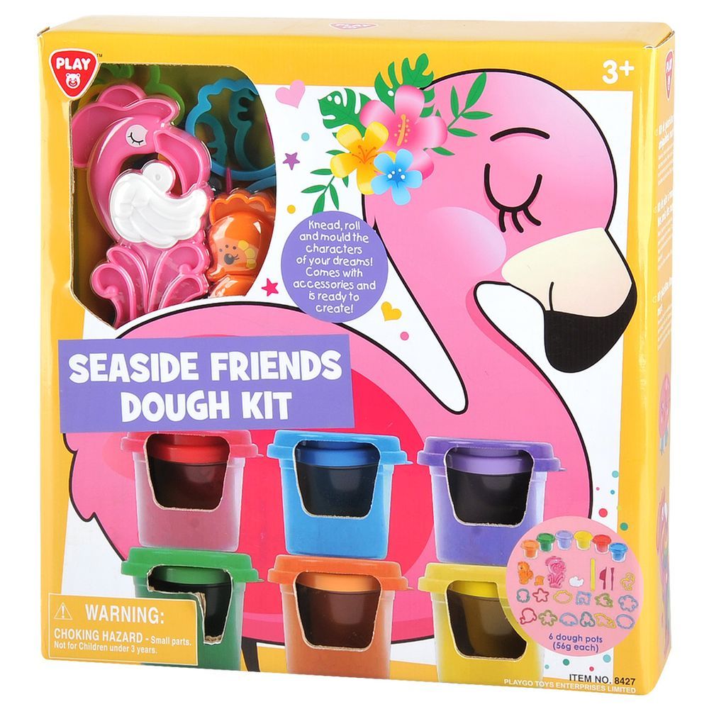 Playgo - Seaside Friends Dough Kit - Dough Deluxe