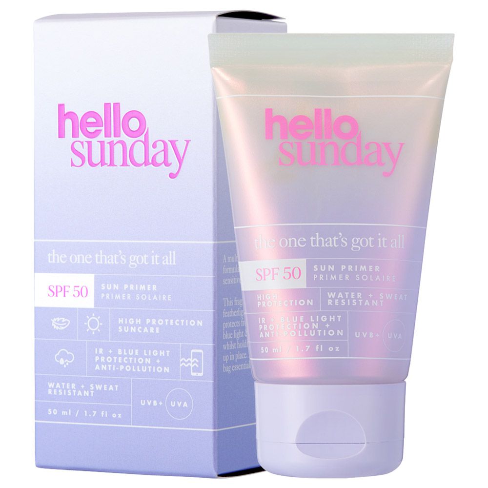 Hello Sunday - The One That's Got It All Sun Primer - SPF 50