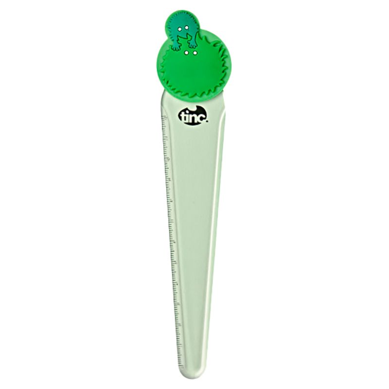 Tinc - Character Ruler - Green - 12cm - Green