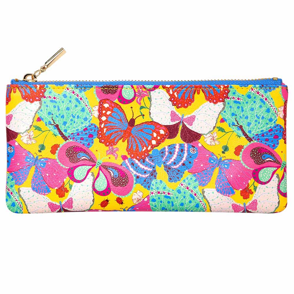 Ban.do - Berry Butterfly Pencil Pouch - Yellow