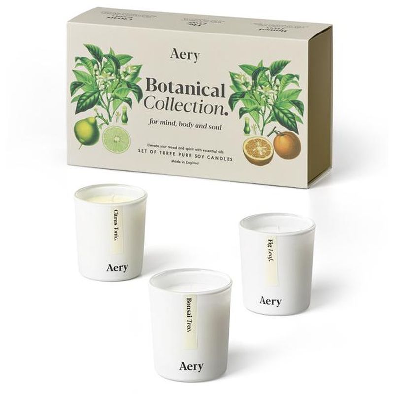 Aery - Botanical 3 x Candle Gift Set