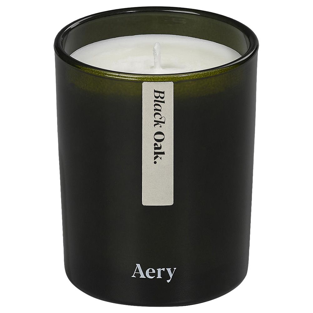 Aery - Black Oak Candle 200g - Black