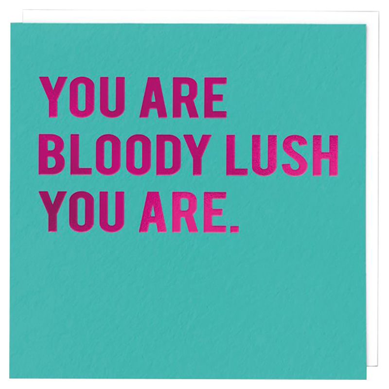 Redback Cards - Bloody Lush Card