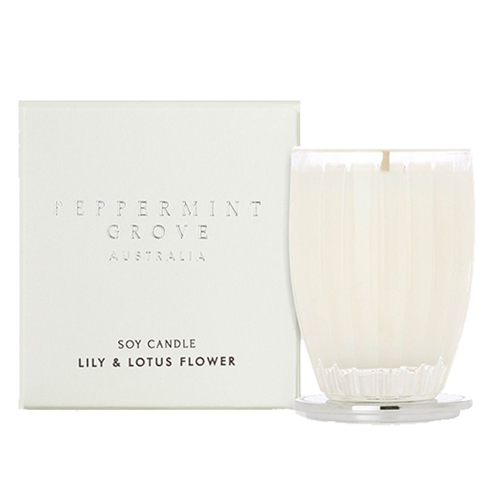 Peppermint Grove - Candle 60g Lily & Lotus Flower