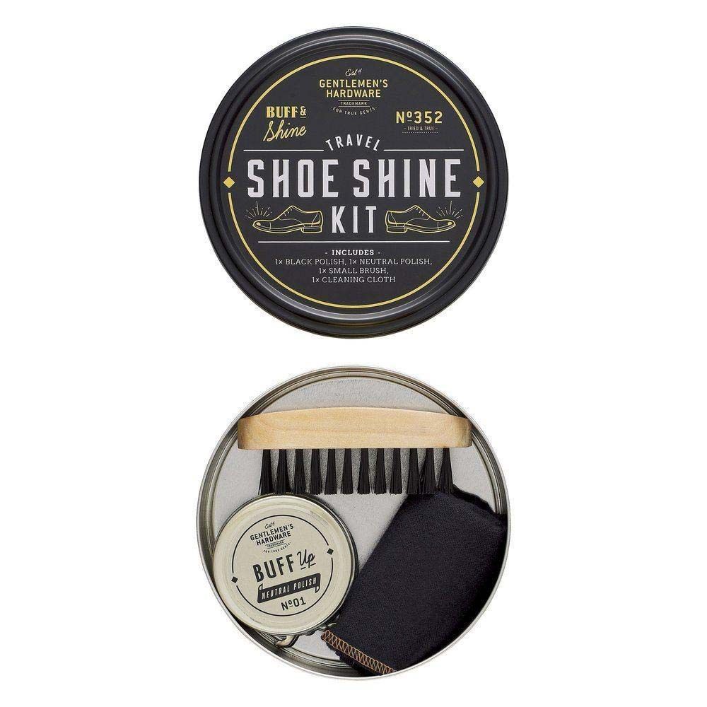 Gentlemen's Hardware - Travel Shoe Shine Kit