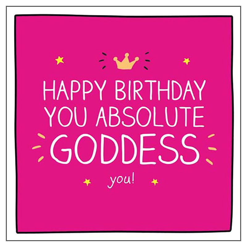 Pigment - You Absolute Goddess You! Greeting Card