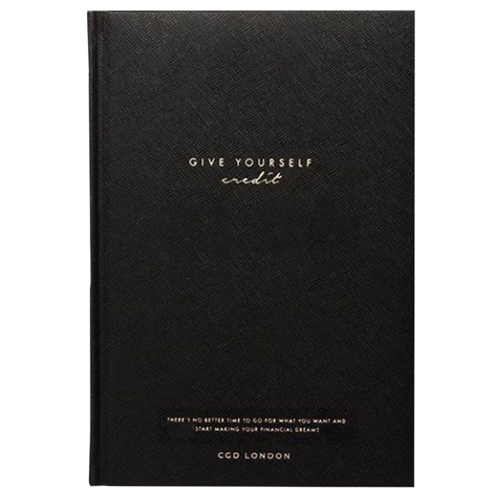 Career Girl London - Give Yourself Credit Journal - Black