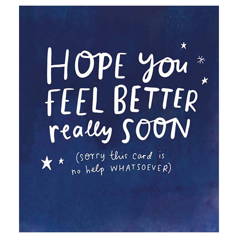 Pigment - Hope You Feel Better Really Soon Stars Greeting Card