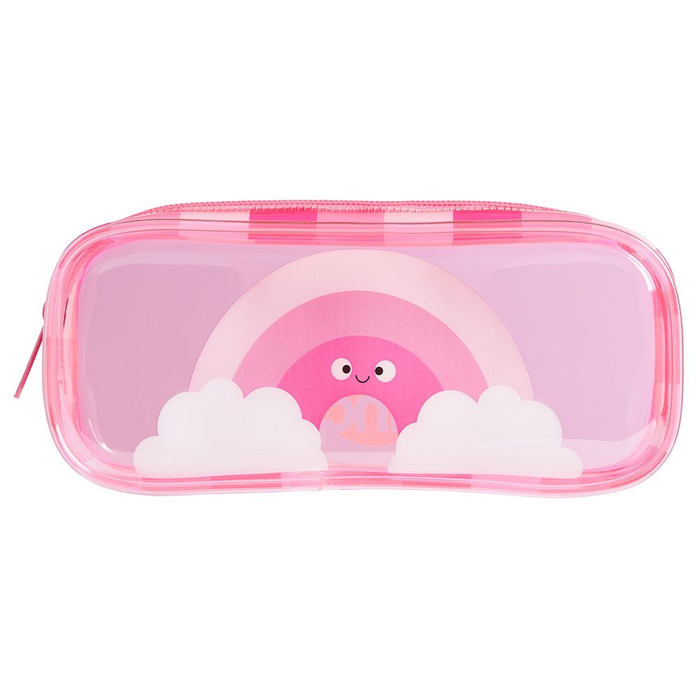 Tinc - Mallo Rainbow PVC Pencil Case - Pink