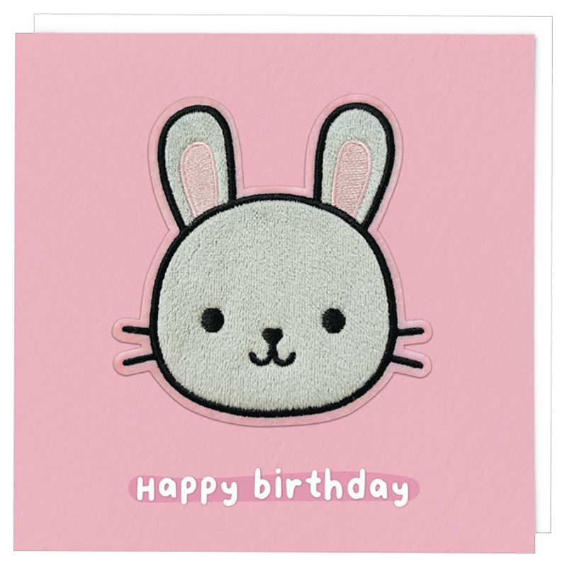 Redback Cards - Ruby Rabbit Happy Birthday Greeting Card