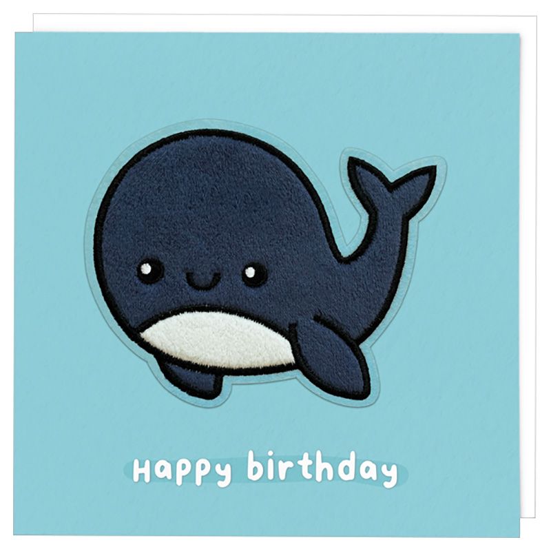 Redback Cards - Wilbur Whale Happy Birthday Greeting Card