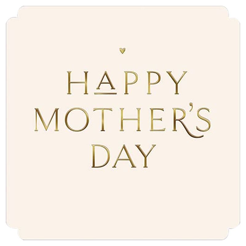 Alice Scott - Happy Mother's Day Gold Text Card