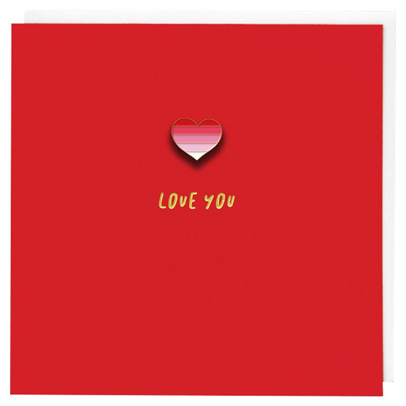 Redback Cards - Love you Valentine's Card