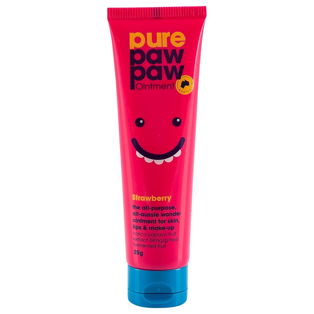 Pure Paw Paw - Ointment w/ Strawberry - Pink - 25G