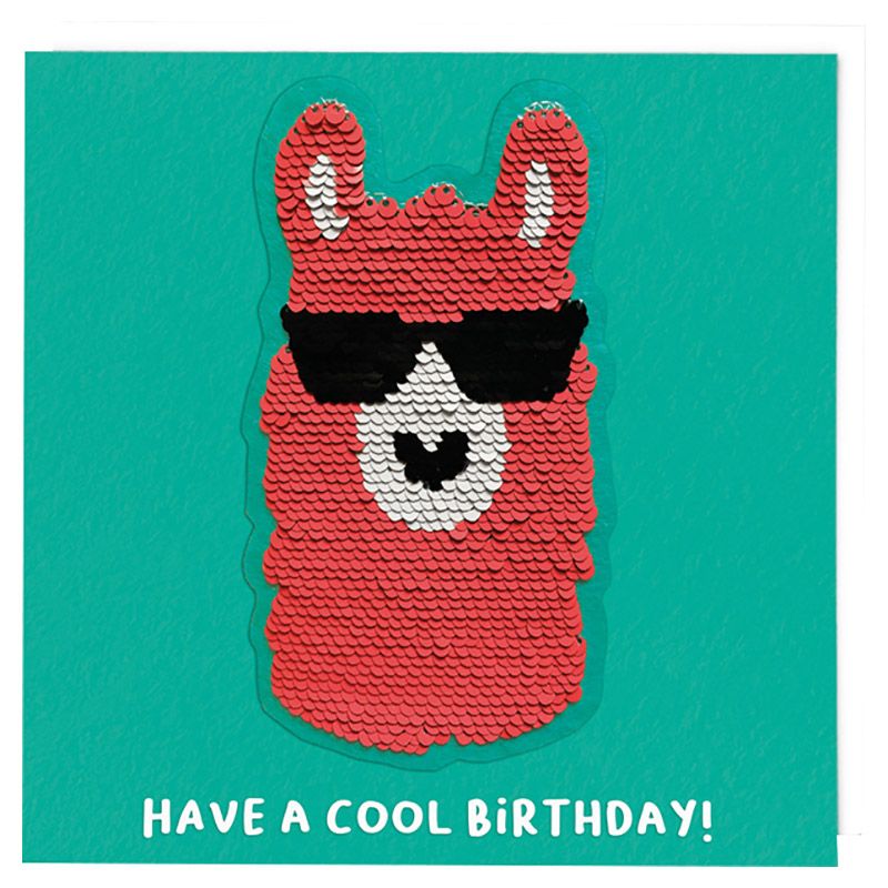 Redback Cards - Llama Birthday Card