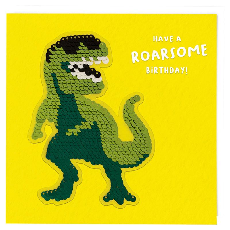 Redback Cards - T Rex Birthday Card