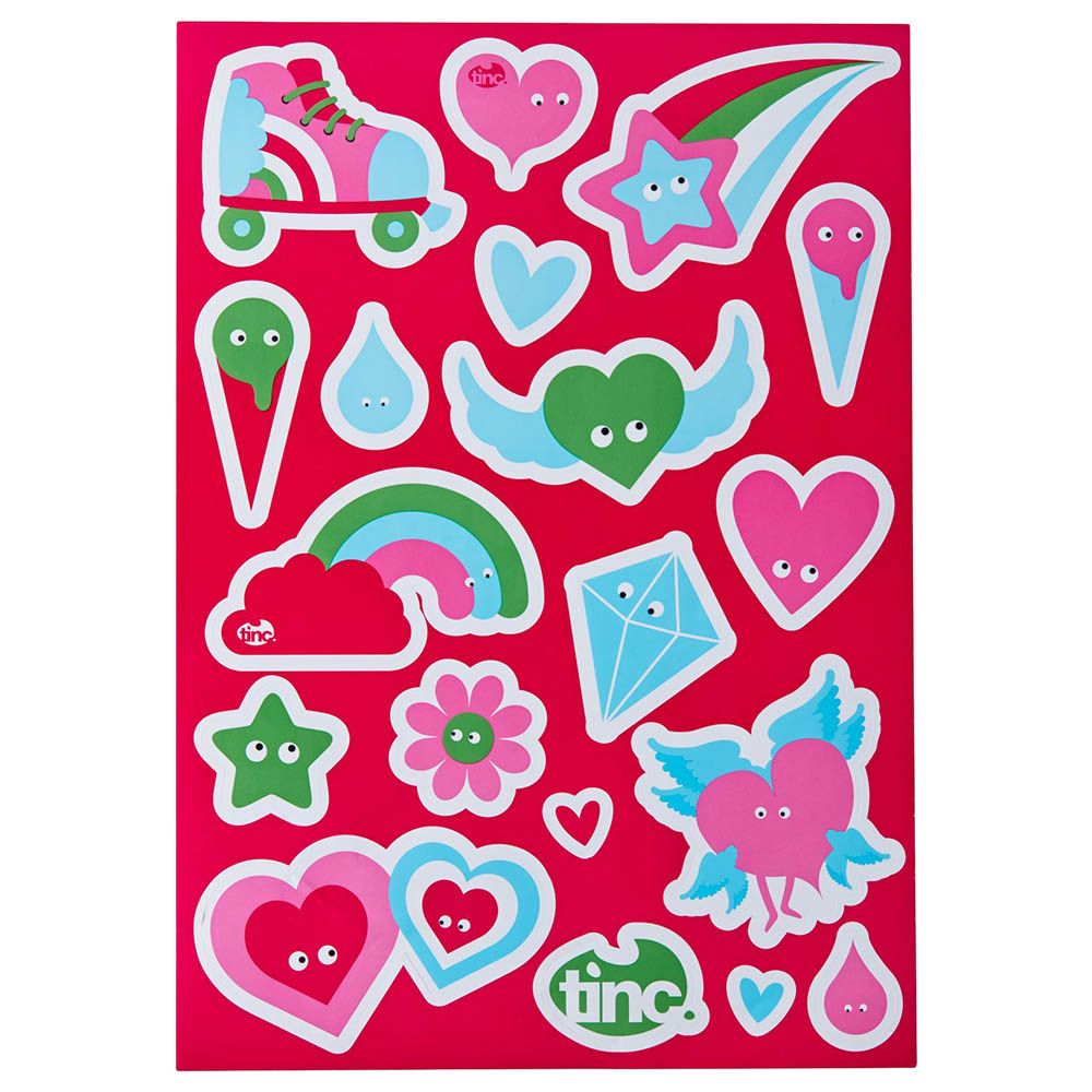 Tinc - Sticker Sheet - Pink