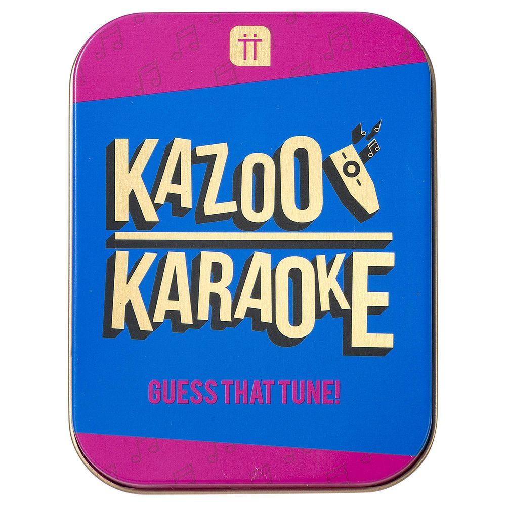 Talking Tables - Kazoo Karaoke Tin Game