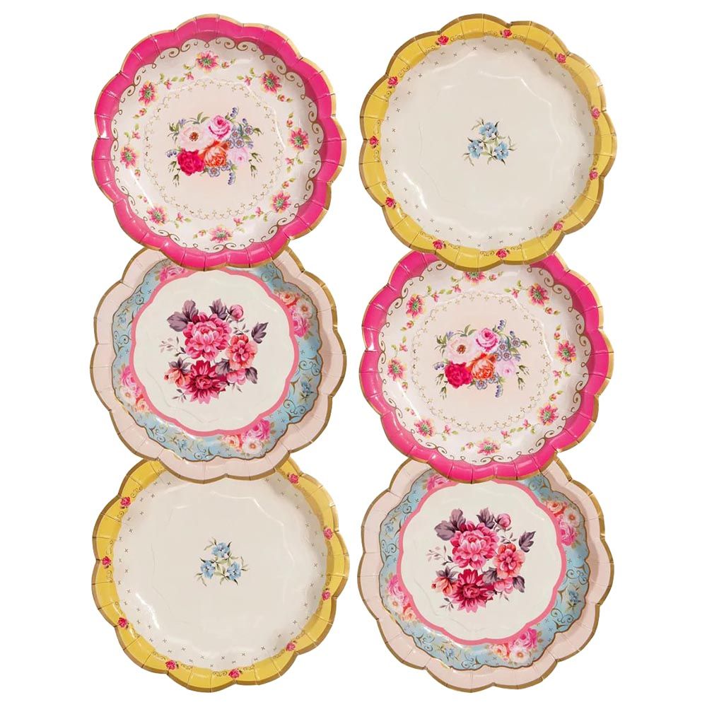 Talking Tables - Truly Scrumptious Scallop Plate - 7-Inch - 12pcs