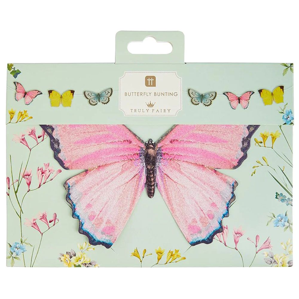 Talking Tables - Truly Fairy Butterfly Bunting - 2.5M