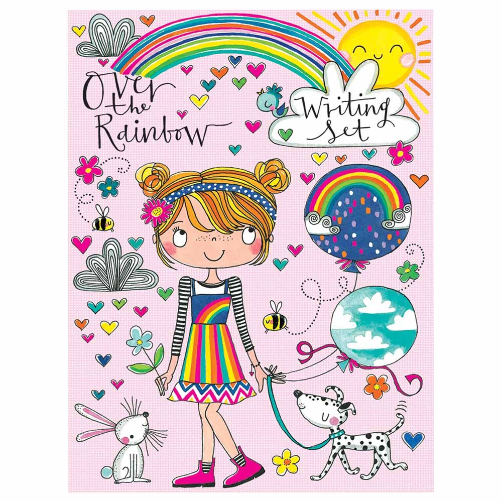 Rachel Ellen Designs - Writing Set Wallet - Over the Rainbow