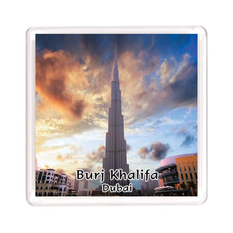 Ajooba - Dubai Souvenir Magnet Burj Khalifa 0003