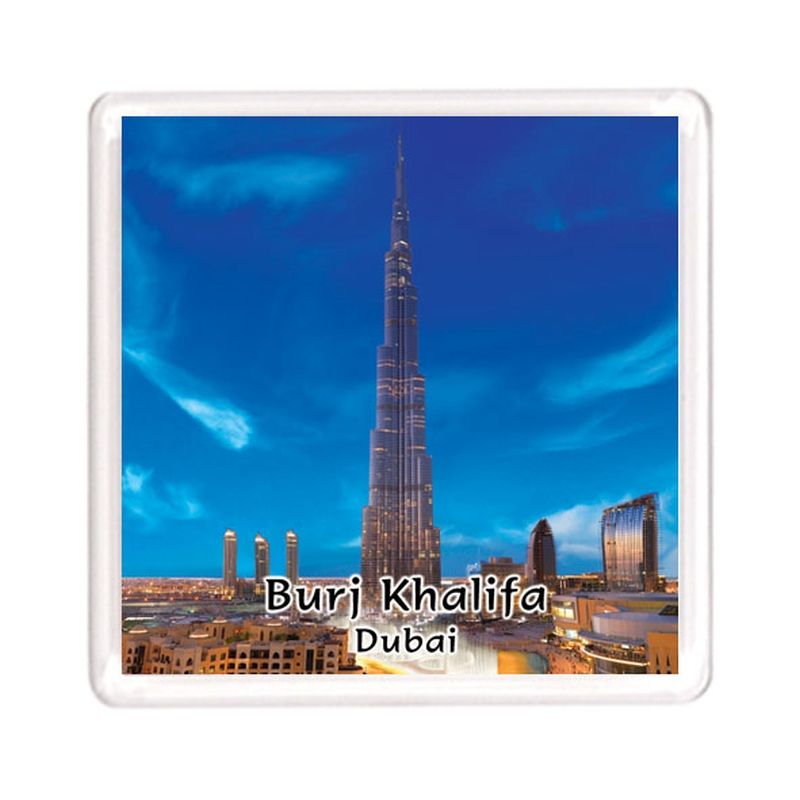 Ajooba - Dubai Souvenir Magnet Burj Khalifa 0004